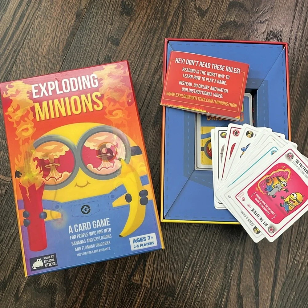 Exploding Minions Card Game - Picture 2 of 3